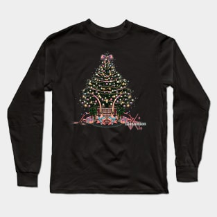 Christmas decorations tree Long Sleeve T-Shirt